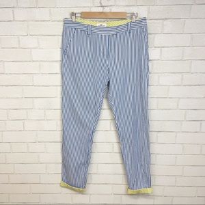 Vineyard Vines Cotton Striped Pants Sz 8 (R1)